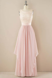 Purple Lace Jewel Sleeveless Tiered Bridesmaid Dress