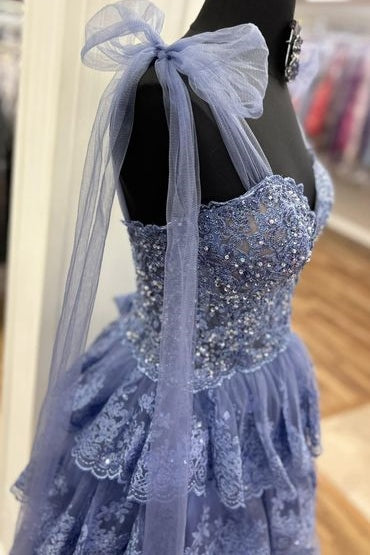 Plunging Neck A-line Ruffle Empire-Waist Sleeveless Tulle Homecoming D Modsele Plunging Neck A-line Ruffle Empire-Waist Sleeveless Tulle Homecoming D Modsele