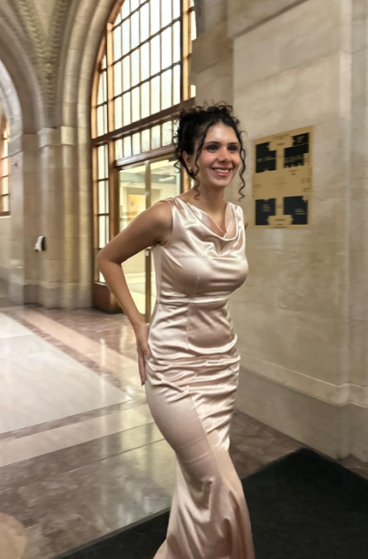 Chic Cowl Neck Mermaid Satin Sleeveless Long Prom Evening Formal Dress