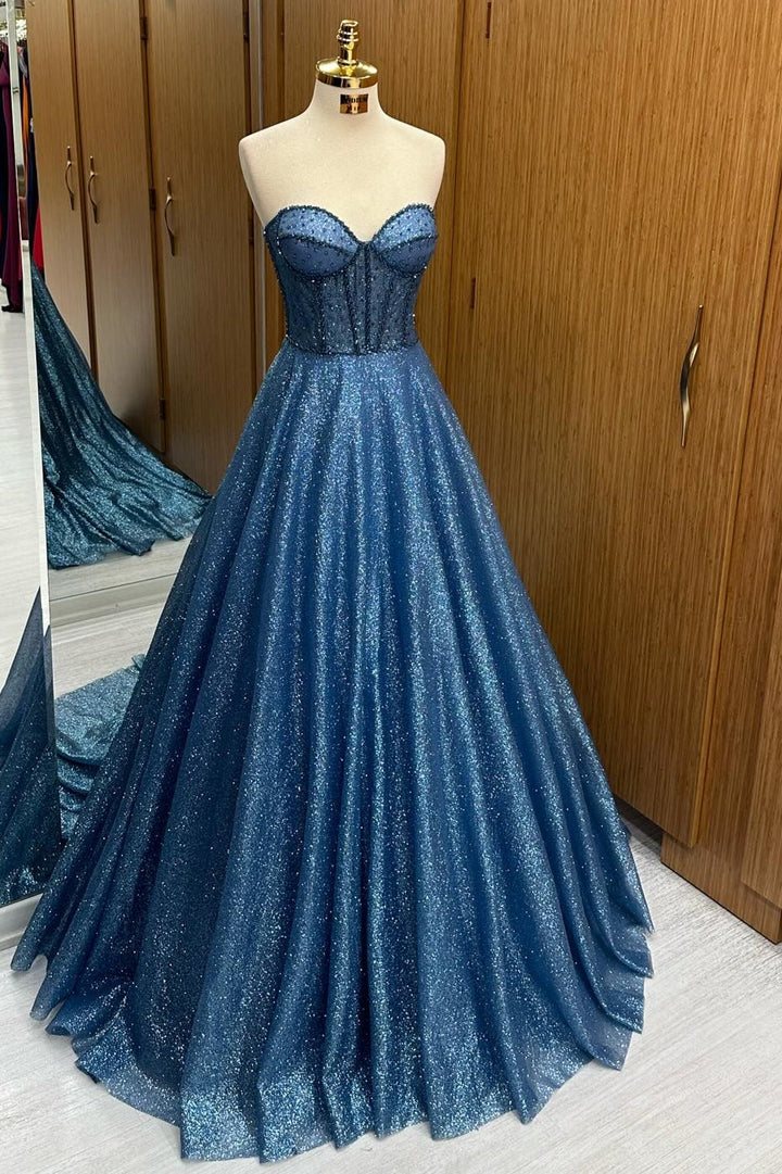 dark blue sequin prom dress V Neck Spaghetti Straps Backless Royal Long Indulge in luxury with our Navy Blue Sequin Mermaid Prom Dress royal blue sequin dress long