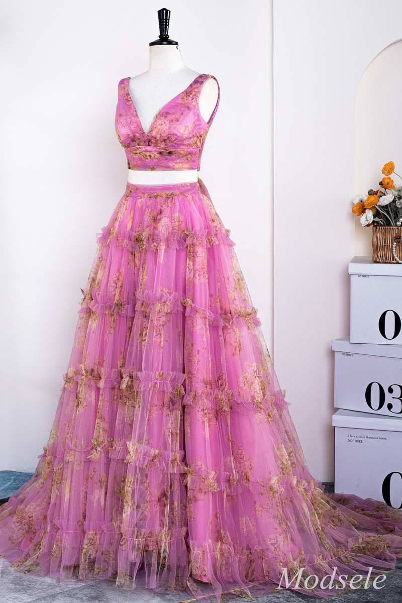 Two-Piece Prom Dresses Modsele Two-Piece Prom Dresses Modsele