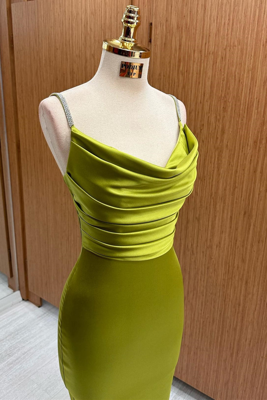 green cowl neck midi dress Buy Friends Like These Olive Green Satin Cowl Neck Midi Dress from Next USA