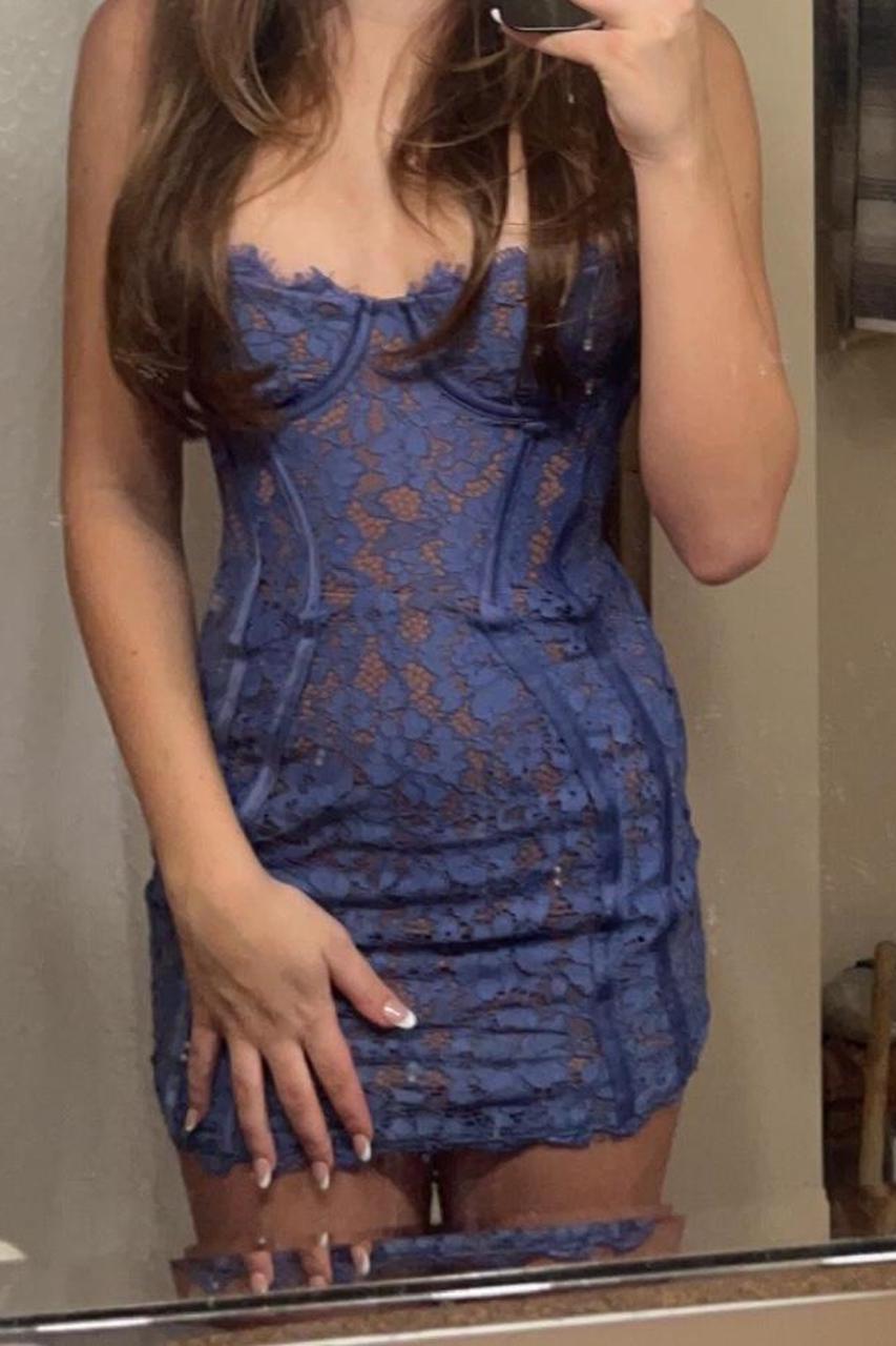 Spaghetti Straps Full Lace Sleeveless Mini Homecoming Cocktail Dress