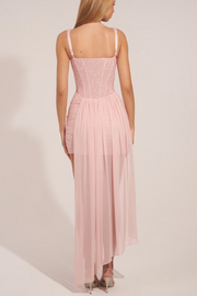 Pink Straps Pleats Tight Sleeveless with Train Short Homecoming Dress