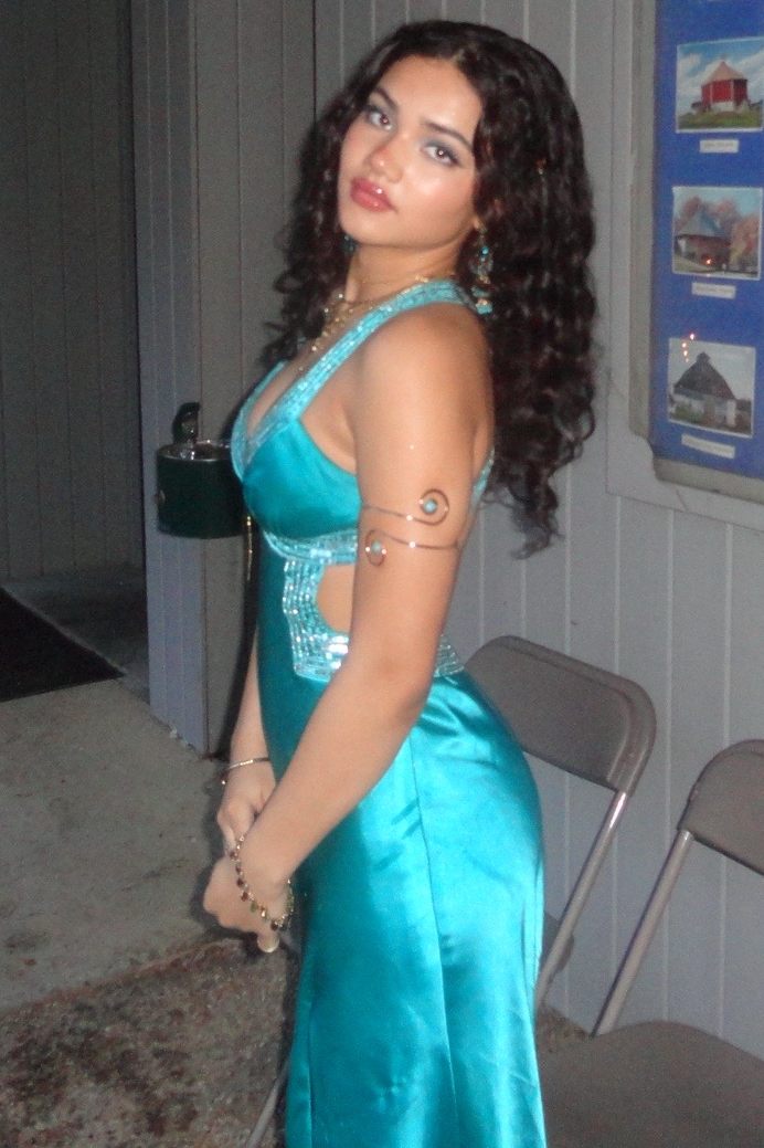 Elegant V-Neck Sequins Beads Pleats Satin Long Prom Dress with Slit