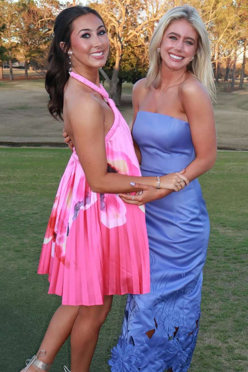 Purple Strapless Scoop Neck  Appliques Sleeveless Formal Prom Dress