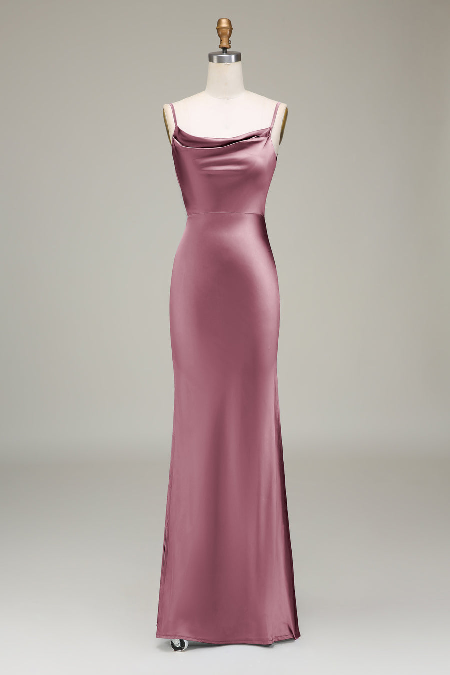 Cowl Neck and Back Maxi Dress