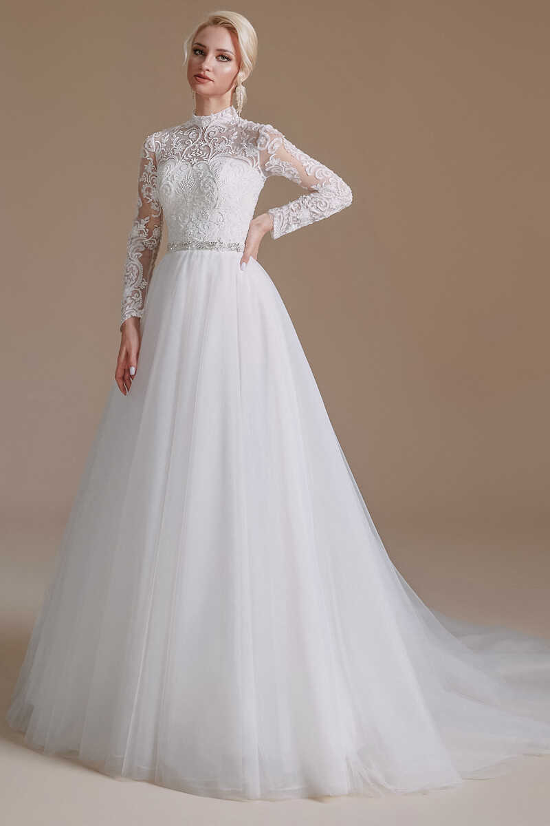 white lace dress with collar The Kiara Dress in White Chantilly Lace 4 / White Chantilly Lace