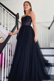 Homecoming Dress Strapless Black Tulle Dress Elegant Dresses Black Dress Prom Dresses H Vintage Tulle Prom Homecoming Dress Strapless Black Tulle Dress Elegant Dresses Black Dress Prom Dresses H Vintage Tulle Prom