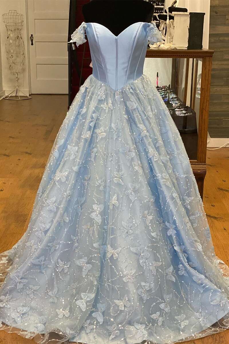 cinderella inspired prom dress