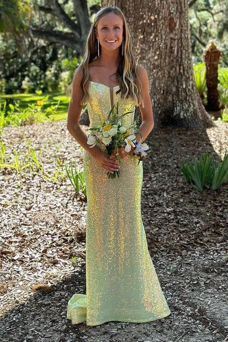 Iridescent Pink Scoop Neck Straps Trumpet Long Prom Dress Modsele Iridescent Pink Scoop Neck Straps Trumpet Long Prom Dress Modsele