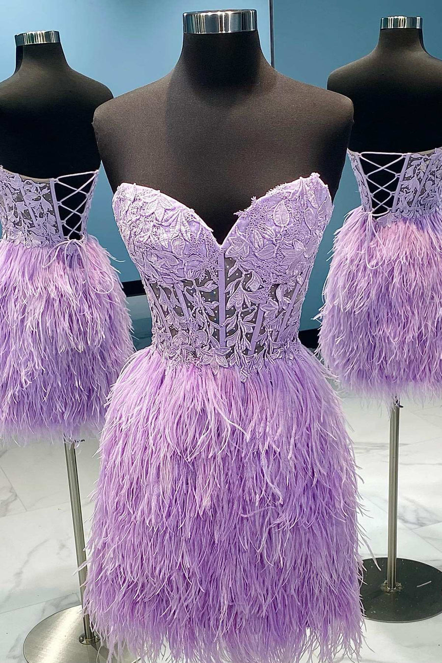Black Feathers Strapless Short Homecoming Dress Modsele Black Feathers Strapless Short Homecoming Dress Modsele