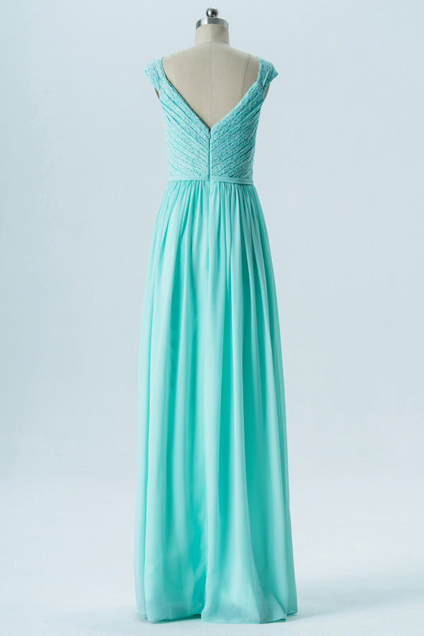 Aqua Blue Sweetheart Cap Sleeve Bridesmaid Dress Modsele Aqua Blue Sweetheart Cap Sleeve Bridesmaid Dress Modsele