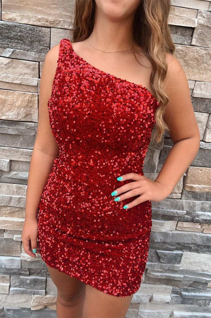 Sheath One Shoulder Black Sequins Short Homecoming Dress With Star Black Sequins One-Shoulder Short Fitted Homecoming Dress Modsele Sheath One Shoulder Black Sequins Short Homecoming Dress With Star Black Sequins One-Shoulder Short Fitted Homecoming Dress Modsele